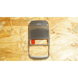 Capa Frontal Cinza Metal Nokia Asha 302