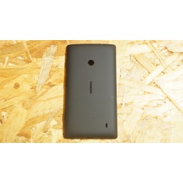 Capa Tampa de Bateria Preta Nokia Lumia 520