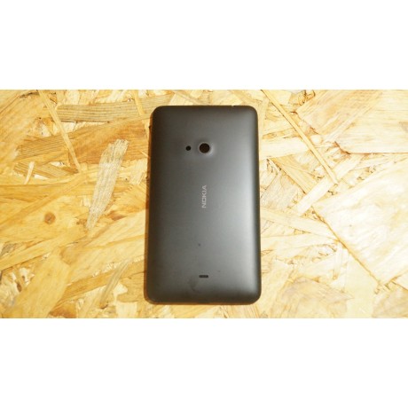 Capa Tampa de Bateria Preta Nokia Lumia 625