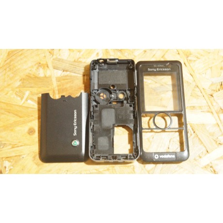 Capa Completa S/ Teclado Preta Sony Ericsson V630i