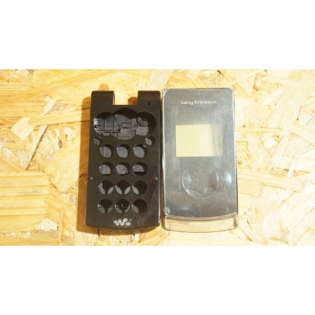 Capa Completa S/ Teclado Preta Sony Ericsson W980