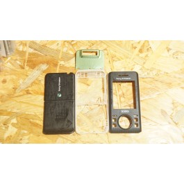 Capa Completa S/ Teclado Preta Sony Ericsson S500i