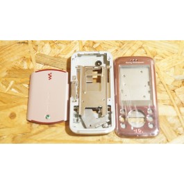 Capa Completa S/ Teclado Rosa Sony Ericsson W395