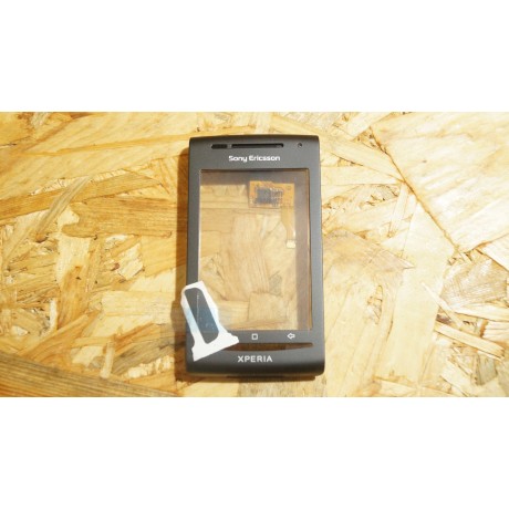 Capa Frontal C/ Touch Preta Sony Ericsson X8