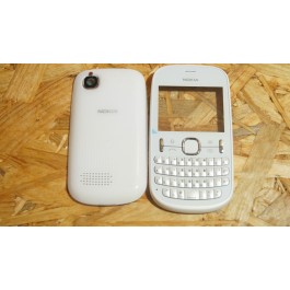 Capa Completa Branca Nokia 201