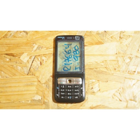 Capa Frontal C/ Teclado Preto Nokia N73