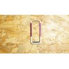 Capa Frontal Roxo / Branco Nokia 5000