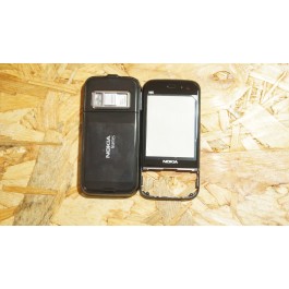 Capa Completa S/ Teclado Preta Nokia N85