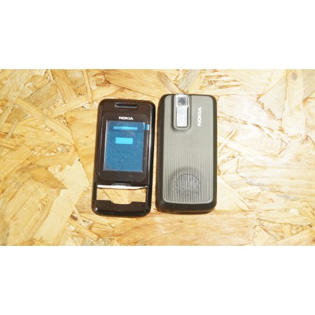 Capa Completa S/ Teclado Preta Nokia 7100s