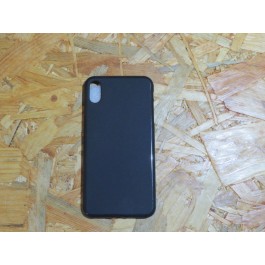 Capa Silicone Preto Iphone XS Max