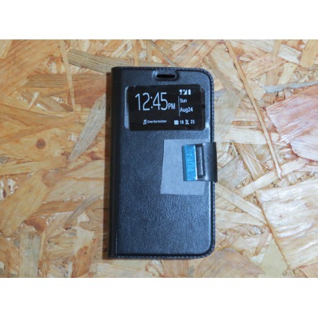 Flip Cover Preto Alcatel Pop 4