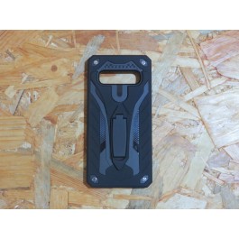 Capa Silicone AntiShockPreto Samsung S10