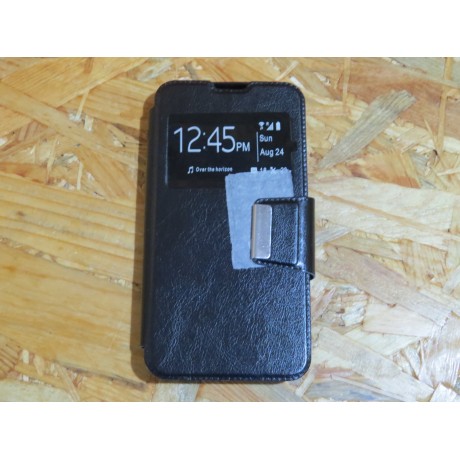 Flip Cover Preto Wiko Sunny 2 Plus