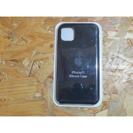 Capa Silicone Borracha Original Preto Iphone 11 / Iphone 11 6.1