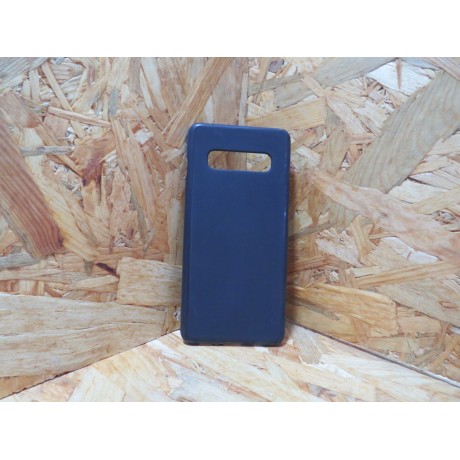 Capa Silicone Borracha Preto Samsung S10 Plus / G975F