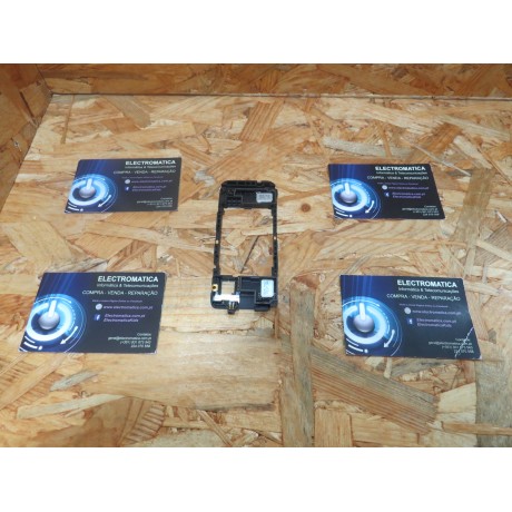Capa Middle Cover Preta Nokia 5800