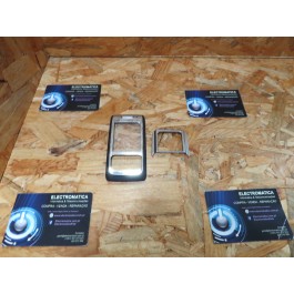 Capa Frontal Azul C/ Frame Teclado Inferior Nokia E65