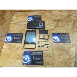 Capa Completa S/ Teclado Preta Nokia N96