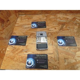 Capa Middle Cover Cinza Nokia N96