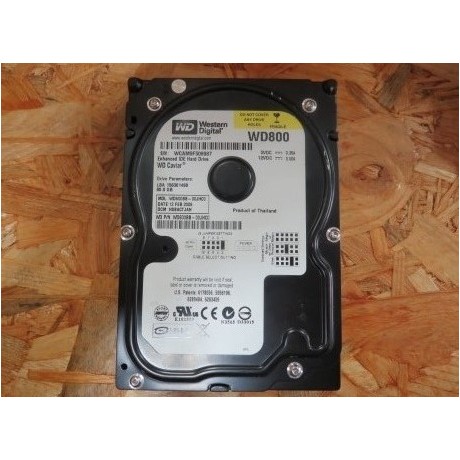 Disco Rigido 80Gb Western Digital WD800 Recondicionado IDE 3.5 Ref: WD800BB-22JHA0