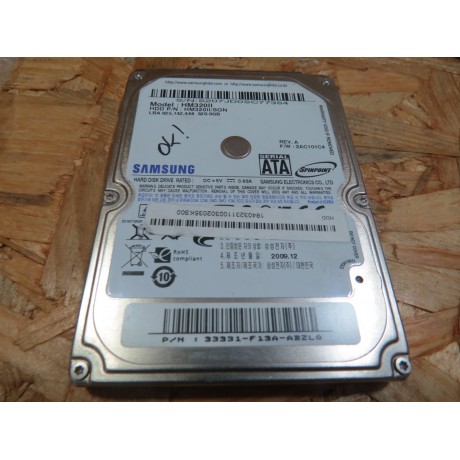 Disco Rigido 320Gb Samsung HM320II SATA 2.5 Recondicionado Ref: HM320II/SON