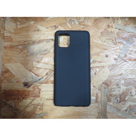 Capa Silicone Preto Samsung Note 10 Lite