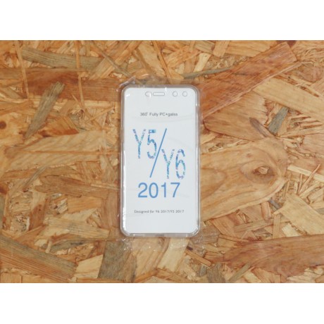 Capa Silicone Transparente 360 Huawei Y5 2017 / Y6 2017