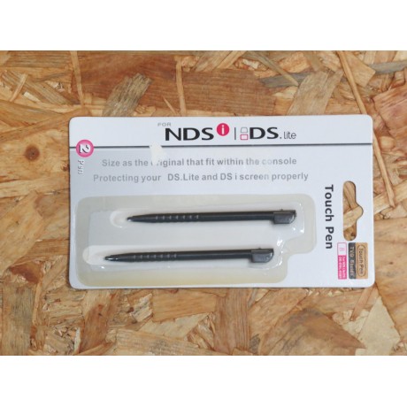 Touch Pen Nintendo DS Lite Pack de 2 Preto