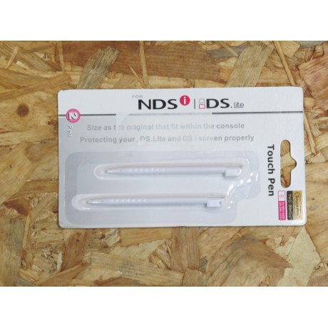Touch Pen Nintendo DS Lite Pack de 2 Branco