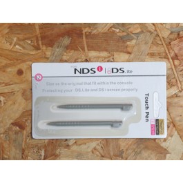 Touch Pen Nintendo DS Lite Pack de 2 Cinzento