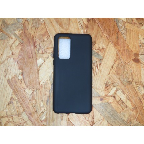 Capa Silicone Preto Huawei P40