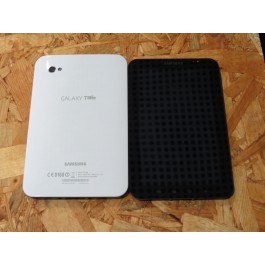 Modulo Tablet Samsung Galaxy Tab P1000 C/ Frame Preto & Tampa de Bateria Branca