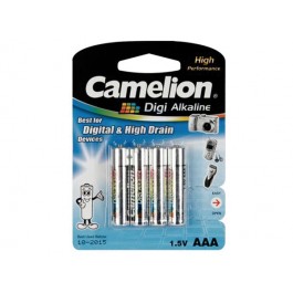 Pilhas Camelion Alcalinas LR03 / AAA Pack 4