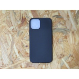 Capa Silicone Preto Iphone 12 / Iphone 12 5.4