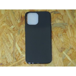 Capa Silicone Preto Iphone 12 Pro Max / Iphone 12 6.7