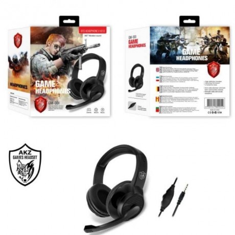 HeadSets DTS HeadPhone:X V2.0 GM-001 Pretos