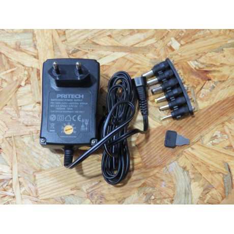 Carregador Universal 3V-12V 1500mA Compativel