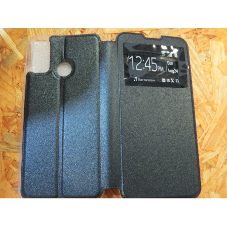 Flip Cover Preta Huawei P Smart 2020