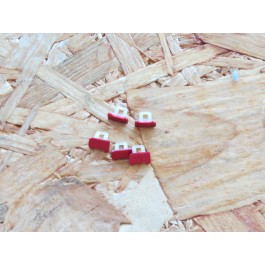 Plástico de Suporte USB Nokia 5130 Vermelho