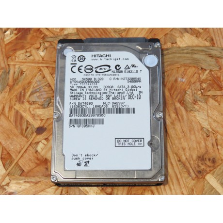 Disco Rigido 320Gb Hitachi SATA 2.5 Recondicionado