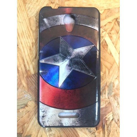 Capa Silicone Capitão América Alcatel Pop 4