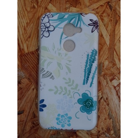 Capa Silicone Flores Vodafone N8 / VFD 610