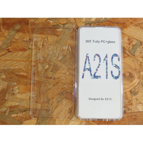 Capa Silicone Transparente 360º Samsung A21S / SM-A217F