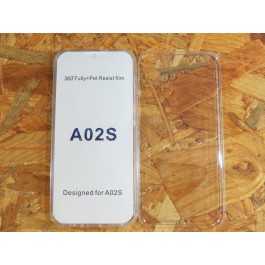 Capa Silicone Transparente 360 Samsung Galaxy A02S / SM-A025F