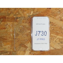 Capa Silicone Transparente 360º Samsung Galaxy J7 Pro/J730 / SM-J730G