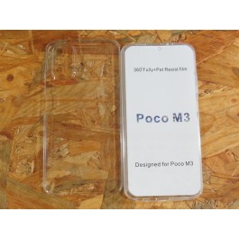 Capa Silicone Transparente 360 Xiaomi Poco M3 / M2010J19CG
