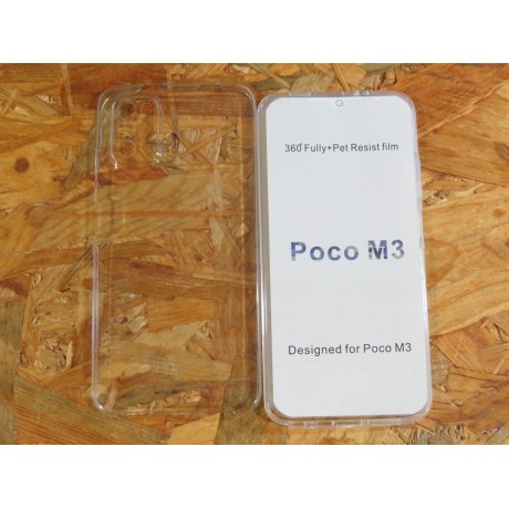 Capa Silicone 360º Transparente Xiaomi Poco M3 / M2010J19CG