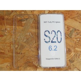 Capa Silicone Transparente 360 Samsung S20 Plus / S20 ULTRA