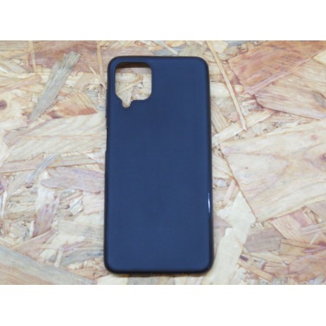 Capa Silicone Preta Samsung Galaxy A12 5G / SM-A125F