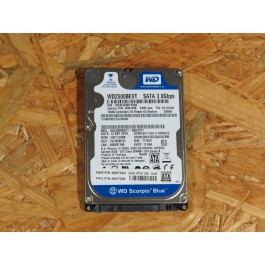 Disco Rigido 250Gb Western Digital WD2500BEVT SATA 2.5 Recondicionado Ref: WD2500BEVT-08A23T1